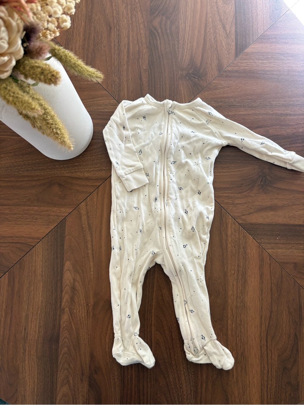 Pehr Footed One-Piece Zipper Sleeper